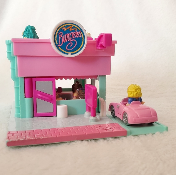 Blue Bird Toys Vintage Polly Pocket Bluebird 994 Drivethru Burger
